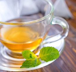 Image showing mint tea