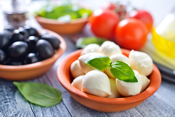 Image showing ingredients for caprese