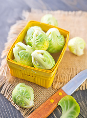 Image showing brussel sprouts