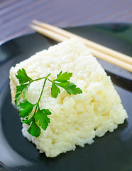 Image showing boiled rice