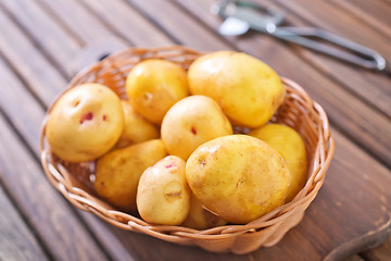 Image showing raw potato