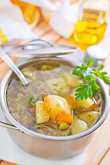 Image showing fresh soup