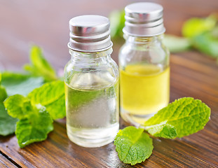 Image showing mint oil