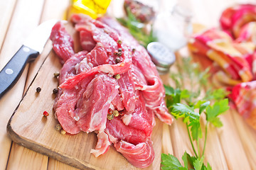 Image showing raw meat