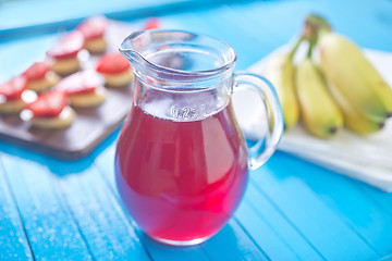 Image showing strawberry drink