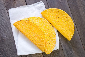 Image showing taco or tortilla shells