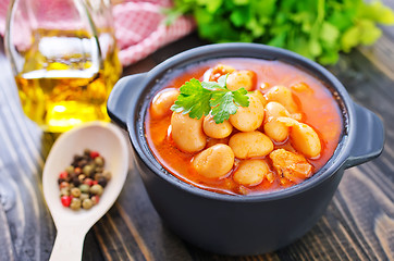 Image showing bean soup