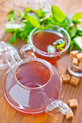 Image showing mint tea