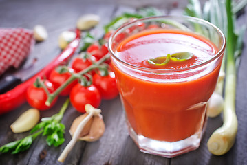 Image showing tomato juice