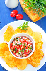 Image showing salsa