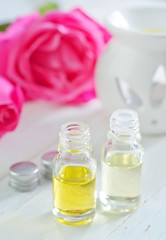 Image showing rose oil