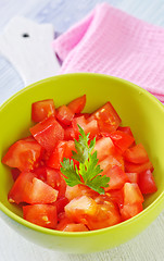 Image showing tomato salad