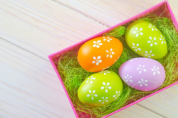 Image showing easter eggs