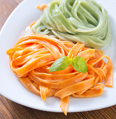 Image showing color pasta