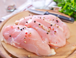 Image showing chicken fillet