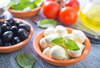 Image showing ingredients for caprese