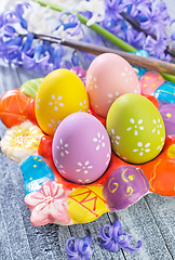 Image showing easter eggs