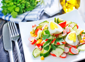 Image showing fresh salad