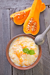 Image showing pumpkin porridge