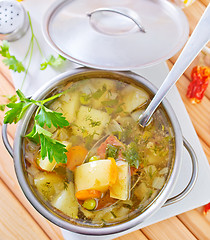 Image showing fresh soup