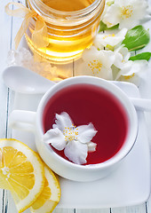 Image showing jasmin tea