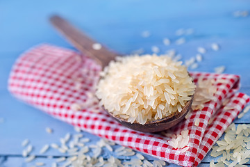 Image showing raw rice