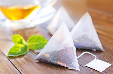 Image showing mint tea