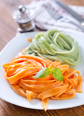 Image showing color pasta
