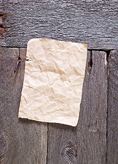 Image showing old paper for note