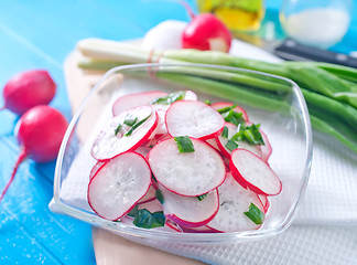 Image showing salad with radish