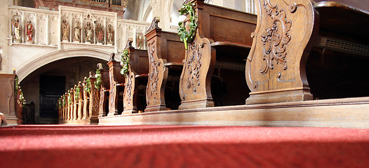 Image showing Interior basilica