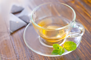 Image showing mint tea