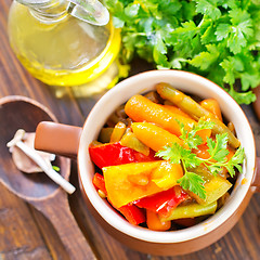 Image showing baked vegetables