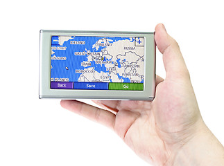 Image showing GPS screen