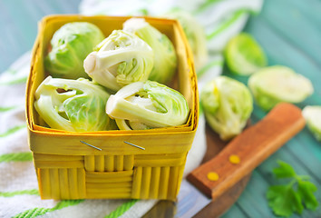 Image showing brussel sprouts