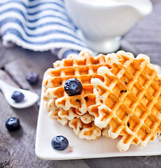 Image showing waffle