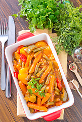 Image showing baked vegetables