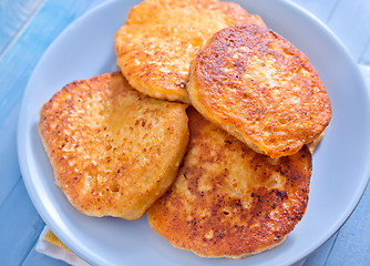 Image showing pancakes cheese