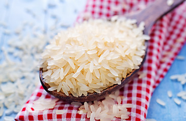 Image showing raw rice