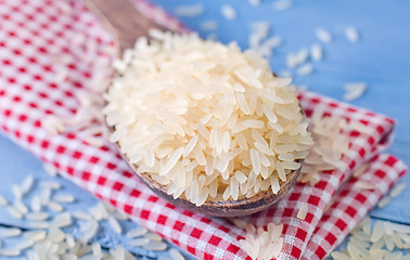 Image showing raw rice