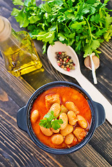 Image showing bean soup