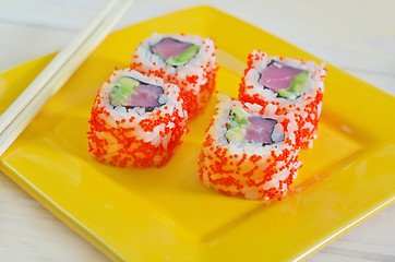 Image showing sushi