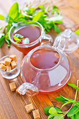 Image showing mint tea