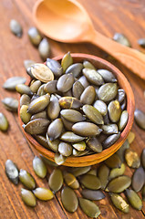 Image showing pumpkin seed