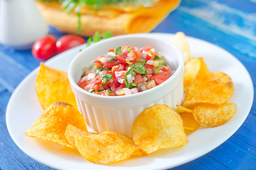 Image showing salsa