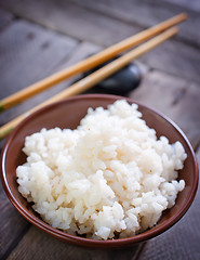 Image showing boiled rice