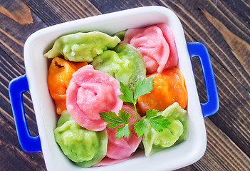 Image showing pelmeni