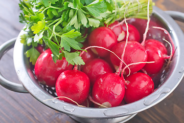 Image showing fresh radish