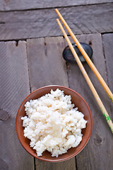 Image showing boiled rice