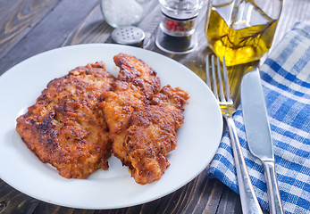 Image showing fried chicken
